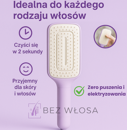 Samoczyszcząca szczotka "Bez włosa"